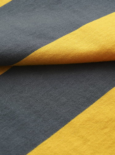 WBHB20004 100%Cotton Striped Polo Long Jerse Fabric